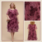👗Elegant mare dimensiune vrac sifon imprimate rochii