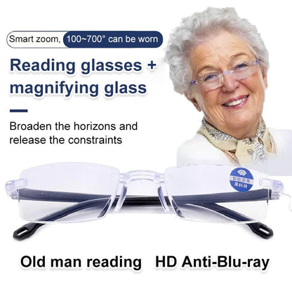💥VÂNZARE LIMITATĂ ⏰️Ochelari de citit cu zoom automat👓