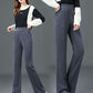 Femei Versatile Simple Stretch Elastic talie vrac largi pantaloni picior
