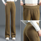 👖 Pantaloni pentru femei cu picior lat, cu croială largă și talie elastică