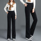 Femei Versatile Simple Stretch Elastic talie vrac largi pantaloni picior