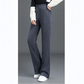 Femei Versatile Simple Stretch Elastic talie vrac largi pantaloni picior