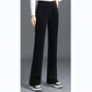 Femei Versatile Simple Stretch Elastic talie vrac largi pantaloni picior