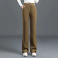 Femei Versatile Simple Stretch Elastic talie vrac largi pantaloni picior