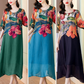 👗Femeii Elegant florale Plus Dimensiune rochii
