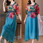 👗Femeii Elegant florale Plus Dimensiune rochii