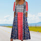 🌸 Rochie elegantă cu imprimeu boho pentru femei