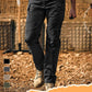 👖⚡ Pantaloni tactici – Țesătură rezistentă, buzunare multiple & genunchi întăriți | Vânătoare, camping, muncă & outdoor 🎒🧗