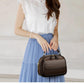 Geantă crossbody elegantă cu două straturi și curea largă