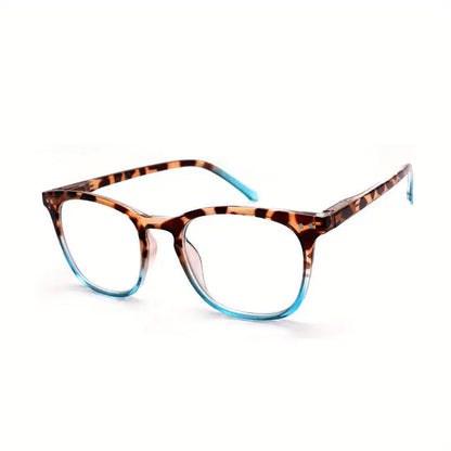 Leopard Gradient albastru Ochelari de prezbiopie👓