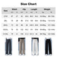 💥Vânzări fierbinți - 49% REDUCERE💕Pantaloni confortabili și eleganți, cu talie elastică și croi larg