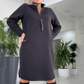 🍂Oferte speciale de toamnă🍂Rochie casual lejeră supradimensionată Midi-Length