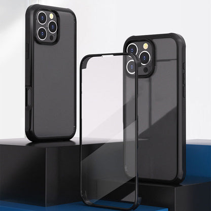 💥Pachet complet - Carcasă magnetică din sticlă temperată anti-cădere pentru telefon pentru 14 până la 16 ProMax