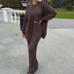 💕Set rochie pulover lejer 2 piese pentru femei