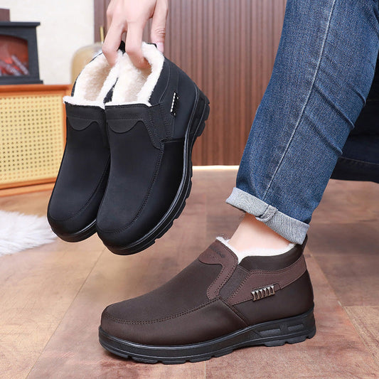 👟 Pantofi călduroși de iarnă din lână pentru bărbați