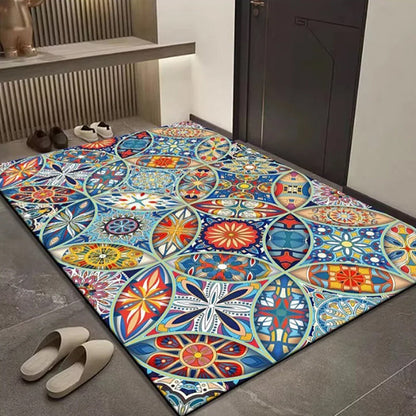 📦Livrare gratuită📦Bohemian Geometric Door Mat pentru intrare