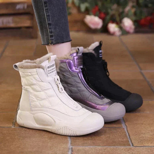 👢 Cizme de iarnă calde și impermeabile de înaltă calitate în stil retro