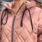 ✨ Jachetă casual feminină modernă cu glugă și închidere la fermoar, croială confortabilă lejeră, disponibilă în mărimi S până la 3XL, potrivită pentru purtare zilnică primăvară și toamnă