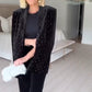 ✨Blazer din catifea cu diamante