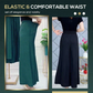 🔥 50% OFF🔥[Confortabil și răcoros] Pantaloni plisați eleganți cu picioare largi și picioare largi de pantalon🥰