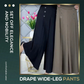 🔥 50% OFF🔥[Confortabil și răcoros] Pantaloni plisați eleganți cu picioare largi și picioare largi de pantalon🥰