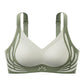 💗Sutien cu push-up colorat, fără sârmă, încrețit💖