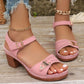 🔥【EU36-43】👡 Sandale cu toc înalt pentru femei