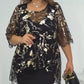 👗Chiffon moda fusta negru