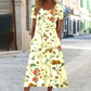 Rochie maxi cu imprimeu floral pentru femei