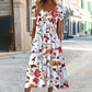Rochie maxi cu imprimeu floral pentru femei