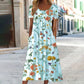 Rochie maxi cu imprimeu floral pentru femei