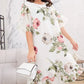 👗 Rochie din șifon Blush Petal Flow