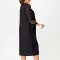 👗Rochii elegante negre cu mânecă 3/4 pentru femei