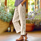 🌺Reducere de vară 45% OFF💐Pantaloni scurți, casual, uni, lejeri, cu nasturi laterali