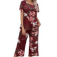 🌸2026 Reducere de 50%⏳Set de pijamale pentru femei cu top și pantaloni imprimați