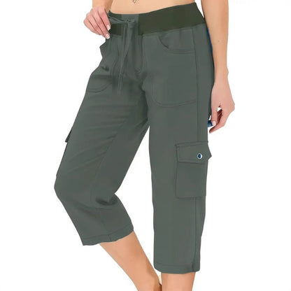 💐45% REDUCERE! Pantaloni Capri Cargo Streetwear – Cu Buzunare Multiple și Stil Urban 🌆🔥【Vânzare Flash】