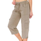 💐45% REDUCERE! Pantaloni Capri Cargo Streetwear – Cu Buzunare Multiple și Stil Urban 🌆🔥【Vânzare Flash】