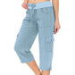 💐45% REDUCERE! Pantaloni Capri Cargo Streetwear – Cu Buzunare Multiple și Stil Urban 🌆🔥【Vânzare Flash】