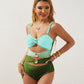 📢📢REDUCERE 40% !! ⏰ Costum de baie tip body, dintr-o bucată, cu decupaje și volane, pentru femei, 2026🩱✨