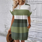 Rochie casual pentru femei cu gât rotund