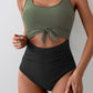 🥳2026 VÂNZARE DE SEZON🥳💞50K+ VÂNDUTE!👵🌊 50% REDUCERE! Costum de baie cu nod și volane – Control al abdomenului, nod elegant în față. Confortabil și avantajos pentru vacanțe. Simțiți-vă încrezătoare pe plajă. 🩱🌸