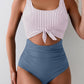 🥳2026 VÂNZARE DE SEZON🥳💞50K+ VÂNDUTE!👵🌊 50% REDUCERE! Costum de baie cu nod și volane – Control al abdomenului, nod elegant în față. Confortabil și avantajos pentru vacanțe. Simțiți-vă încrezătoare pe plajă. 🩱🌸