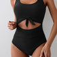 🥳2026 VÂNZARE DE SEZON🥳💞50K+ VÂNDUTE!👵🌊 50% REDUCERE! Costum de baie cu nod și volane – Control al abdomenului, nod elegant în față. Confortabil și avantajos pentru vacanțe. Simțiți-vă încrezătoare pe plajă. 🩱🌸