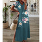 👗 Rochie cu imprimeu floral