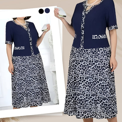 💐Model floral Rochii din două piese pentru femei