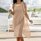 ✨ Rochie elegantă fără mâneci din plasă asimetrică