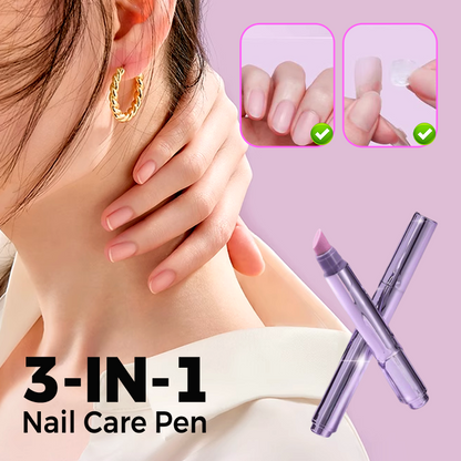 💅 Pen 3-în-1 pentru îngrijirea unghiilor