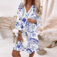 💖Rochie casual imprimată cu decolteu în V pentru femei