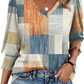 ✨Femei Dressy Casual 3/4 Lungime Maneca Bluze cu manșete Smocked