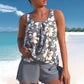 📢📢REDUCERE DE 60%!! ✨🏖️Costum de baie pentru femei din două piese cu imprimeu